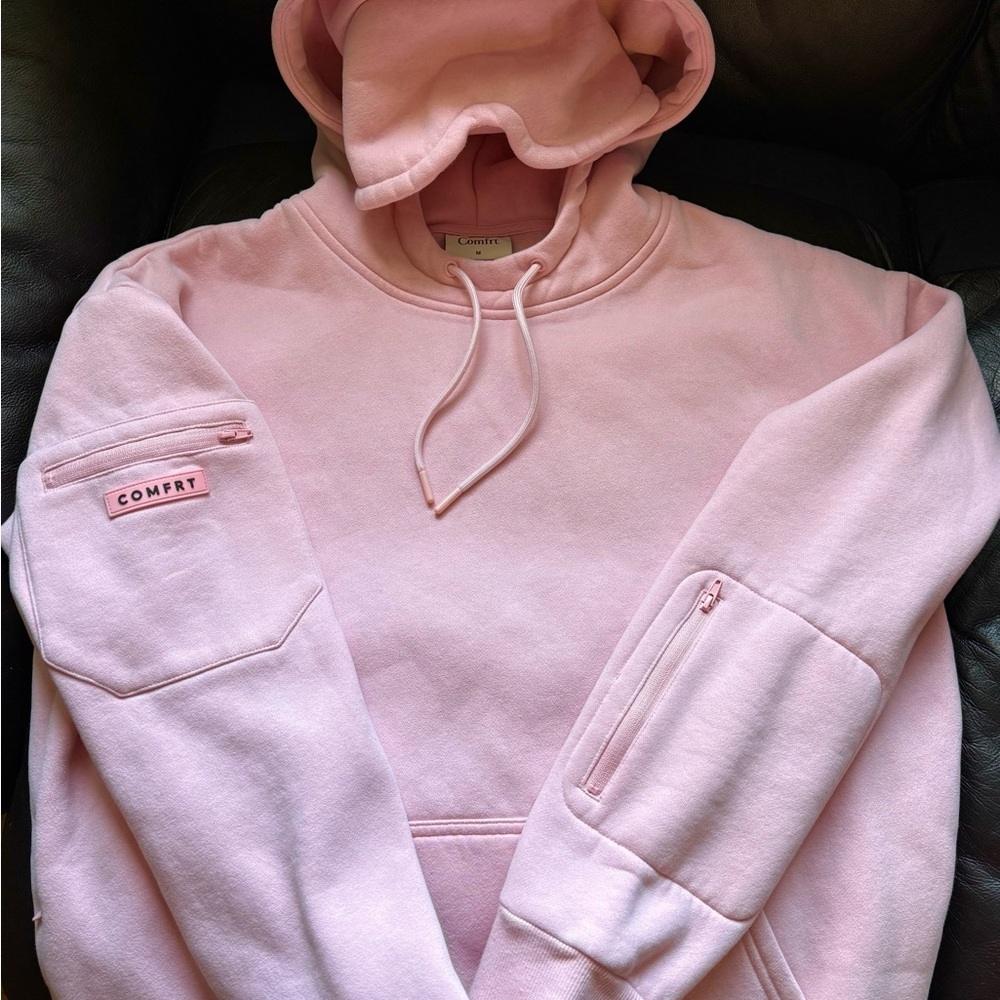Comfrt Pink Airplane Mode hoodie M